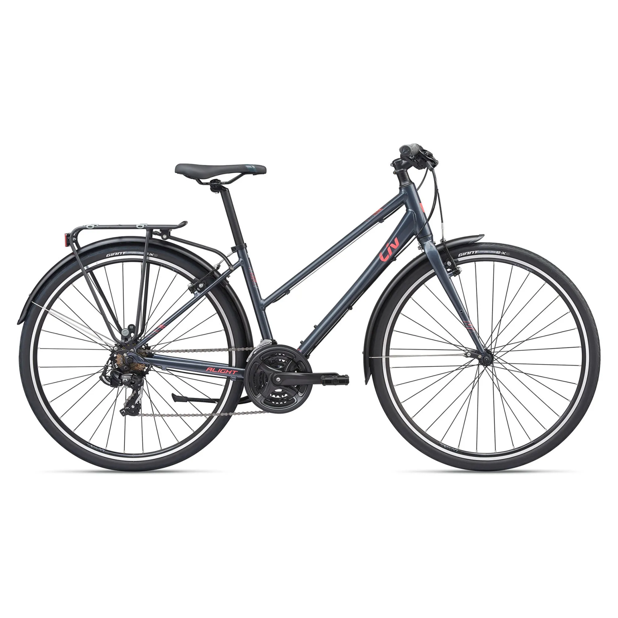2020 Liv Alight City Hybrid Bike in Grey - Main Image