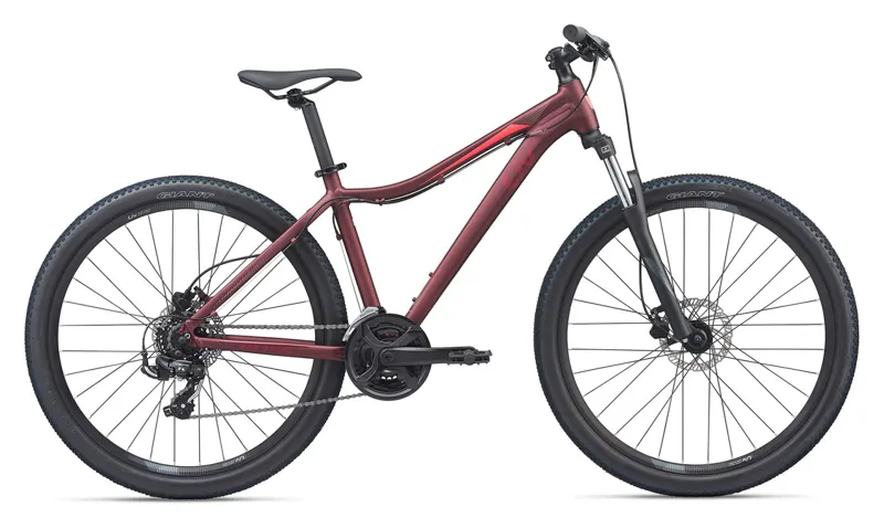 2020 Liv Bliss 2 Hardtail Mountain Bike in Red