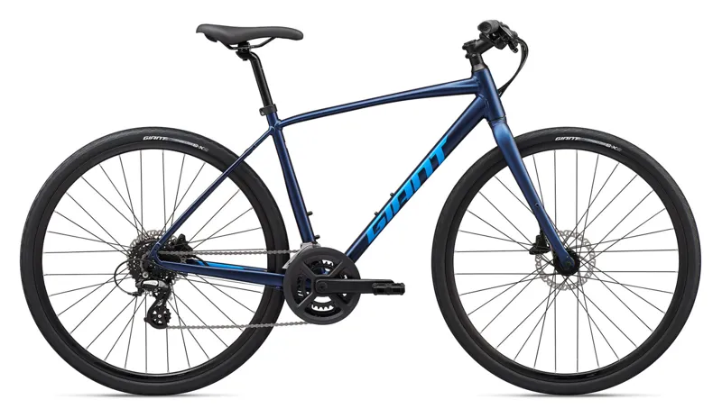 2020 Giant Escape 2 Disc Hybrid Bike in Blue