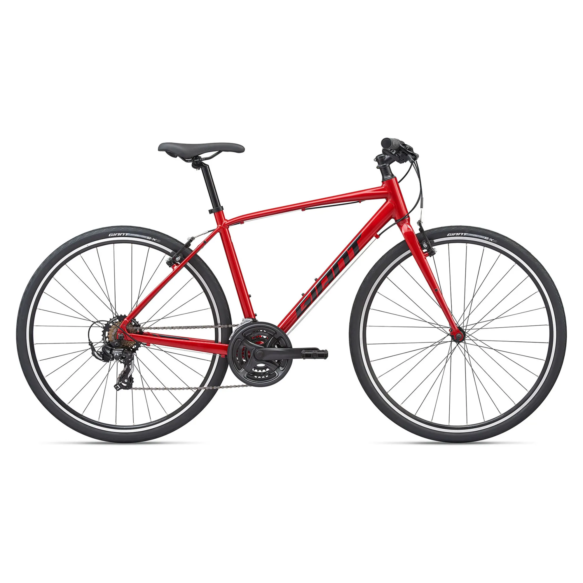 2020 Giant Escape Hybrid Bike in Red - Main Image
