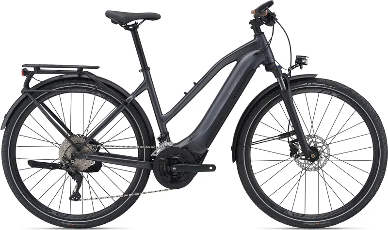 Giant Explore E+ 1 625 STA  Electric Bike in Gunmetal Black