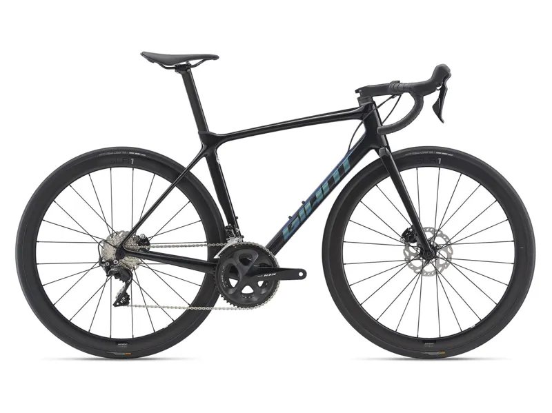 2021 Giant TCR Advanced Pro 2 Disc Road Bike in Black