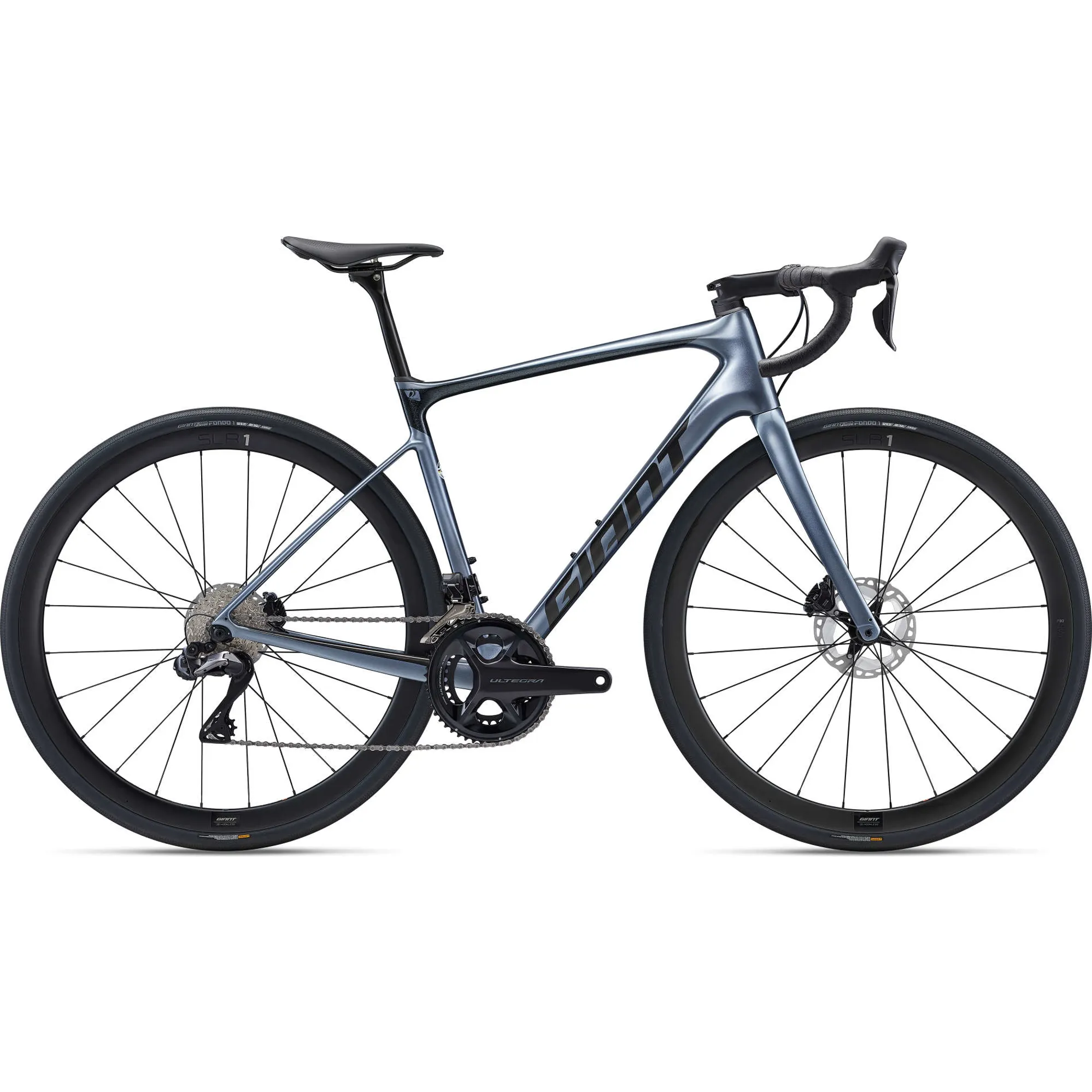 Giant Defy Advanced Pro Road Bike in Knight Shield/Black