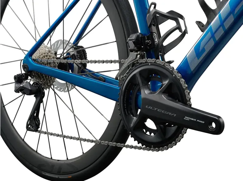Giant Defy Advanced Pro 0 Road Bike in Luminous Lagoon/Chrome-4