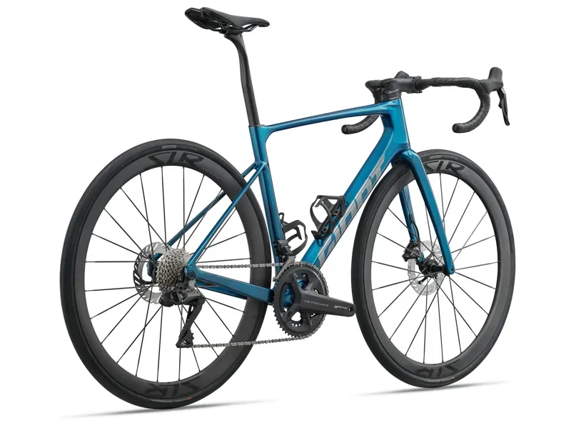 Giant Defy Advanced Pro 0 Road Bike in Luminous Lagoon/Chrome-1