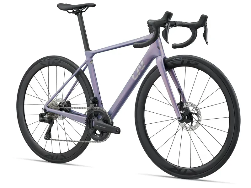 Liv Langma Advanced-Ui2 Road Race Bike in Aurora Silver-1