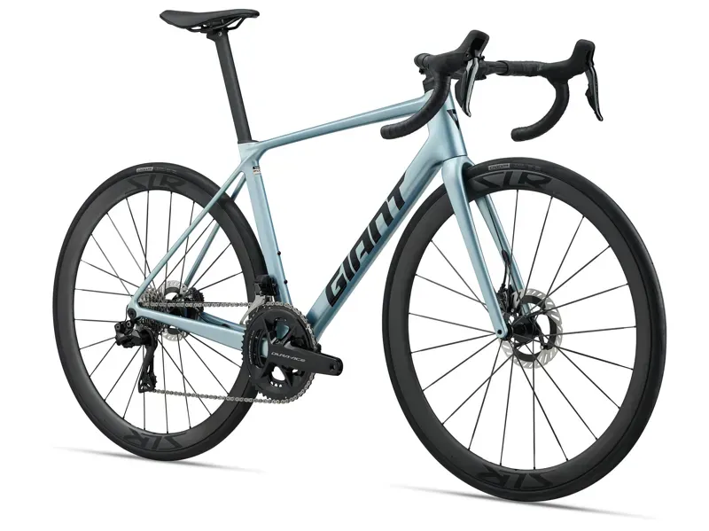 Giant TCR Advanced Pro Dura-Ace Road Bike in Cryo Silver-1