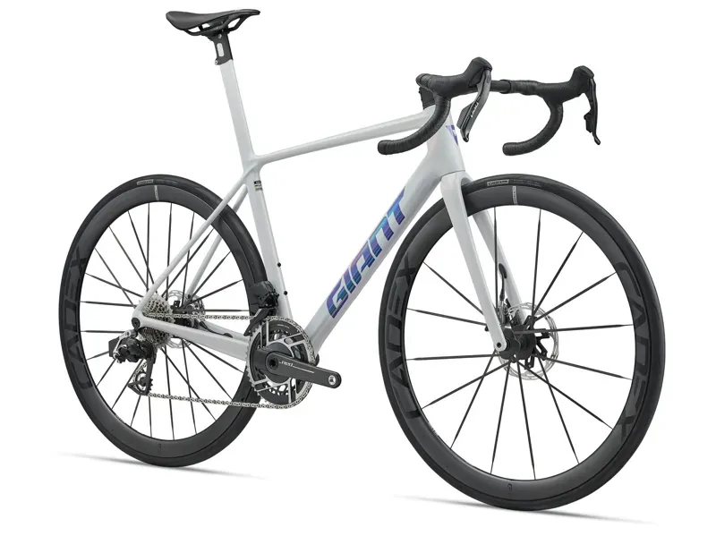Giant TCR Advanced SL 0-Red Road Bike in Prism Pearl/Iris-1