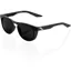 100 Percent Slent PeakPolar Grey Lens Sunglasses in Black