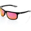 100 Percent Hakan Mirror Purple Lens Sunglasses in Black