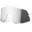 100 Percent Glendale Replacement HiPer Mirror Lens in Silver