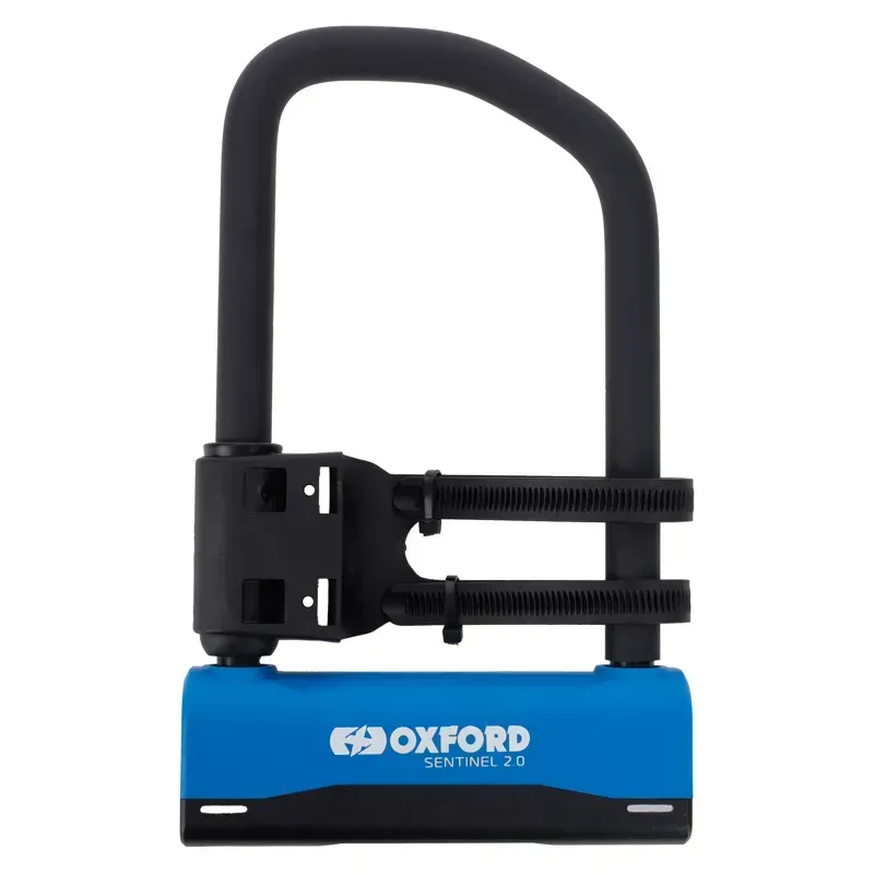 Oxford Sentinel 2.0 260mm U-lock in Black/Blue