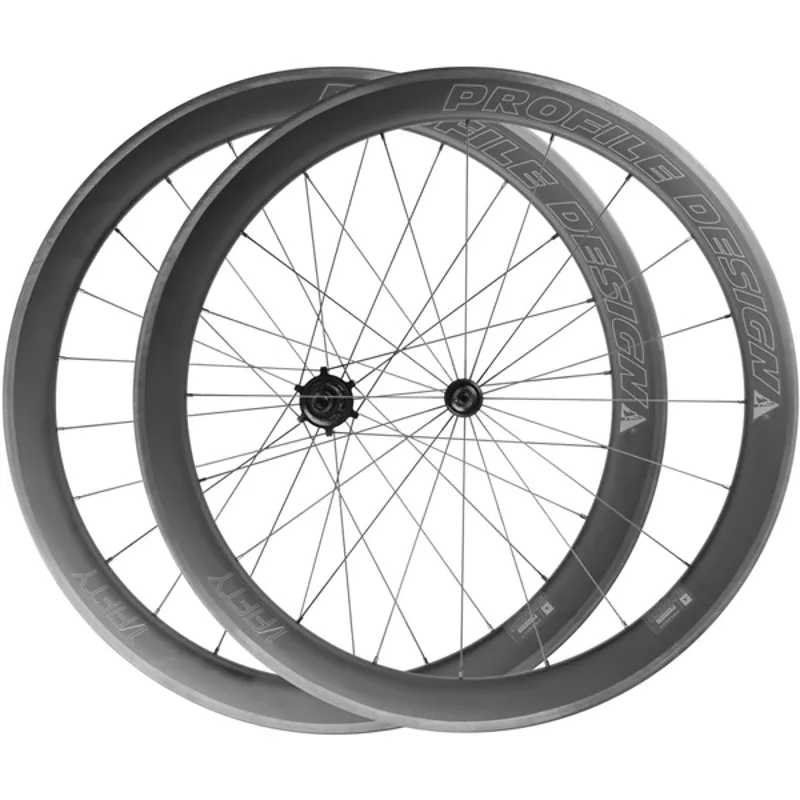 Profile Design 1/Fifty Clincher Wheelset in Black