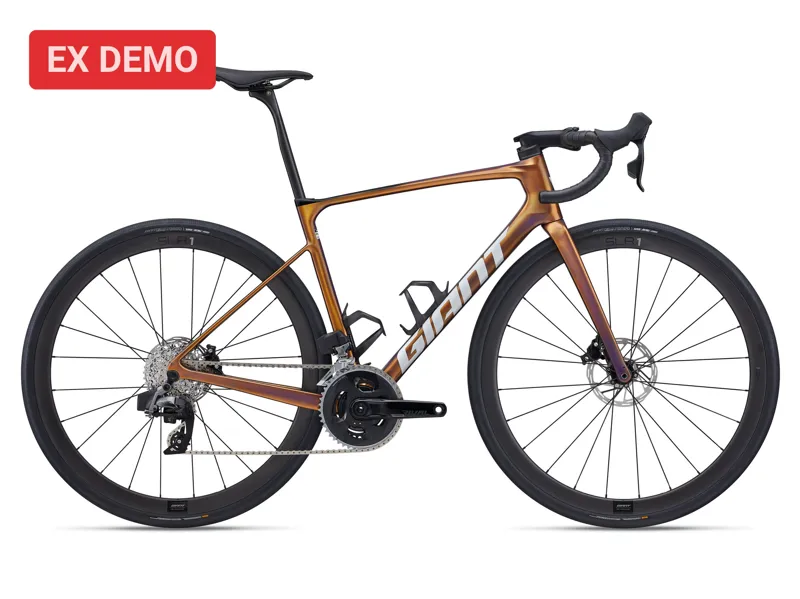 Giant Defy Advanced Pro 1 Road Bike In Gloss Meteor Storm LARGE