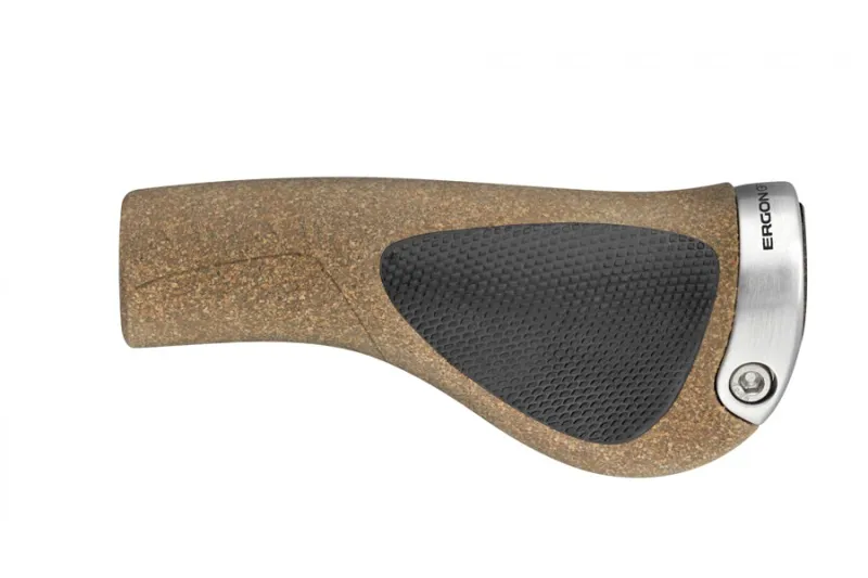 Ergon GP1 Biokork Grips in Brown-1