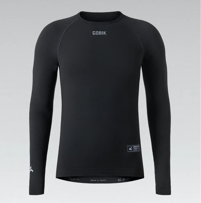 GOBIK Long Sleeve Baselayer Merino Men Coal-1