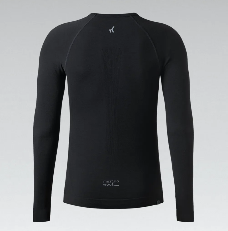 GOBIK Long Sleeve Baselayer Merino Men Coal-2