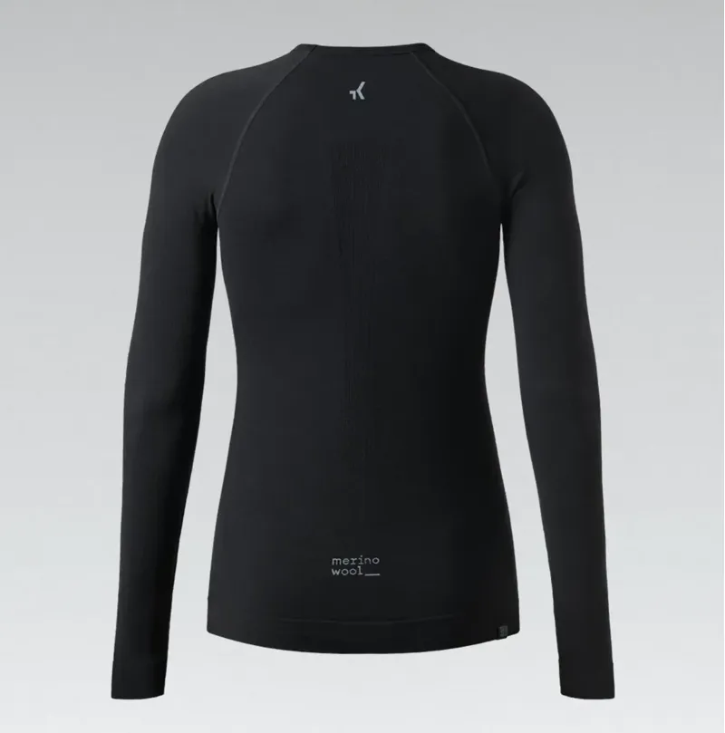 GOBIK Long Sleeve Baselayer Merino Women Coal-2