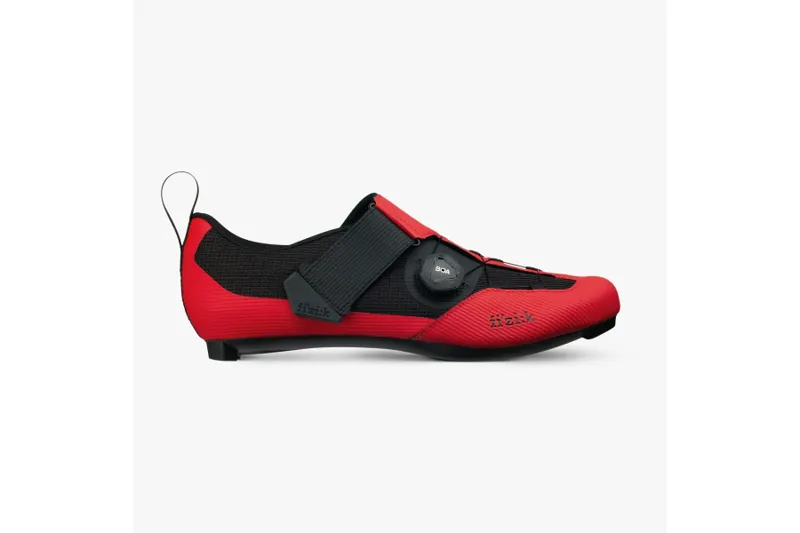 Fizik R3 Transiro Tri Shoes in Red/Black-7
