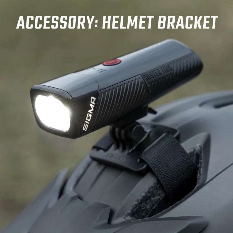 Sigma Buster 1100 Headlight With Helmet Mount-8