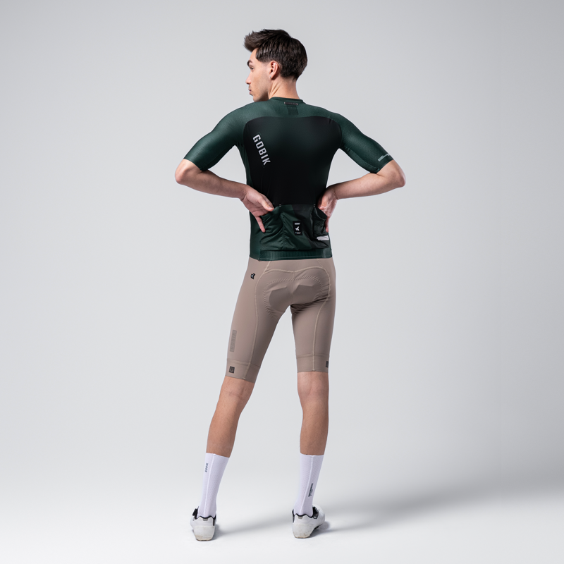 Short Sleeve Jersey Infinity Unisex Bunker Green-2