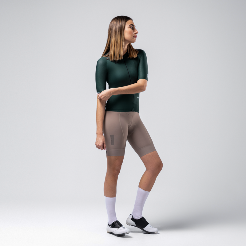 Short Sleeve Jersey Infinity Unisex Bunker Green