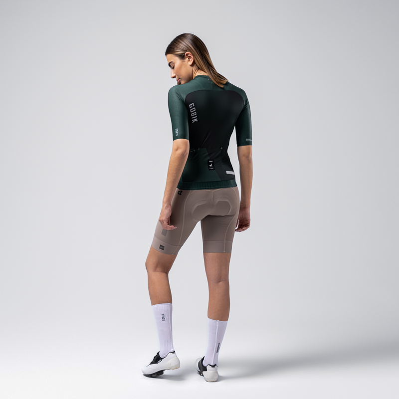 Short Sleeve Jersey Infinity Unisex Bunker Green-3