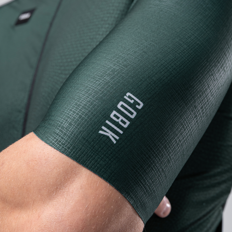 Short Sleeve Jersey Infinity Unisex Bunker Green-8