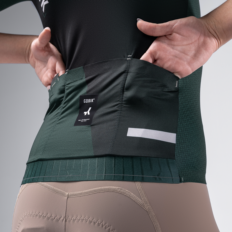 Short Sleeve Jersey Infinity Unisex Bunker Green-6