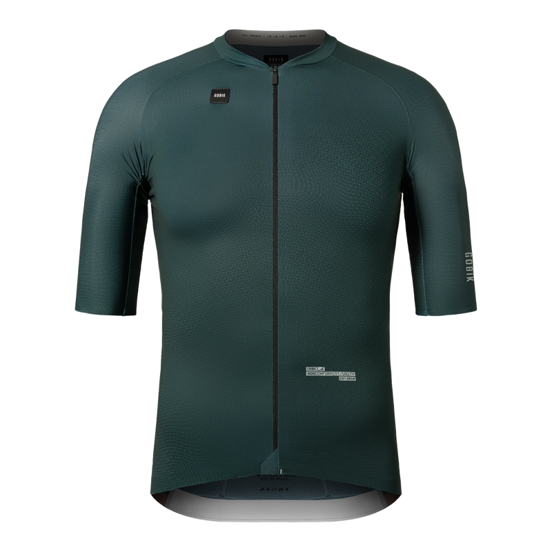 Short Sleeve Jersey Infinity Unisex Bunker Green-5