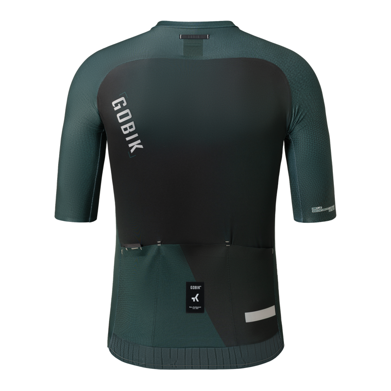 Short Sleeve Jersey Infinity Unisex Bunker Green-4