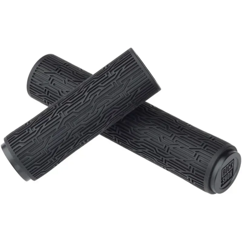 Rock Shox TwistLoc 89/135mm Textured Slip-on Grips in Black