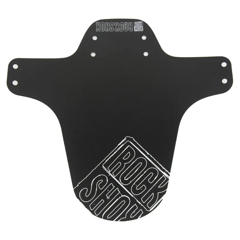 Rockshox Mountain Bike Fender in White Distressed