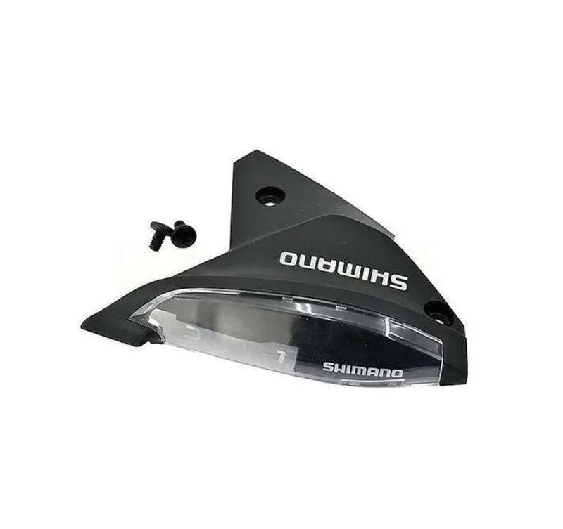 Shimano Spares STEF510-8R2A Upper Cover w/ Fixing Screws in Black