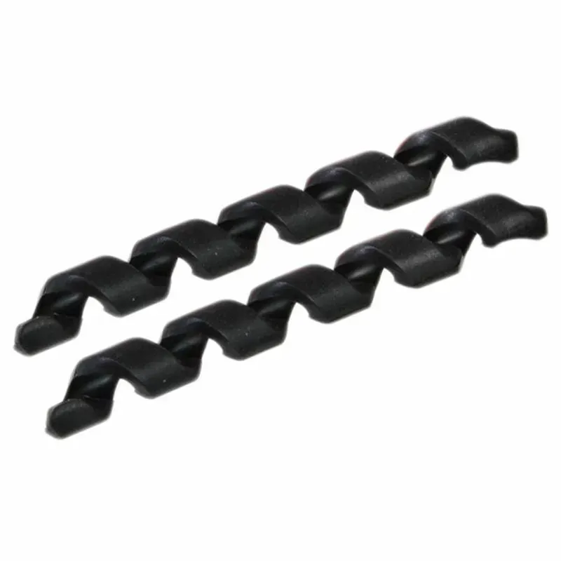 Fibrax 6-pack Spiral Frame Protectors in Black