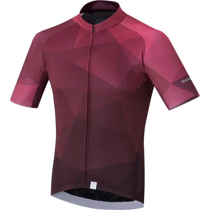 Shimano Mens Breakaway Jersey In Purple