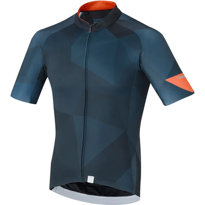 Shimano Mens Breakaway Jersey In Blue