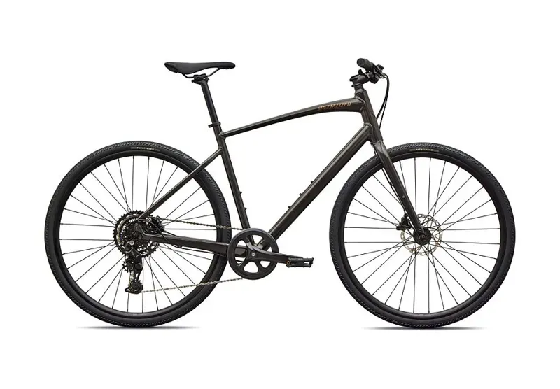 Sirrus X 2.0 Hybrid Bike in Obsidian/Burnt Gold Frost