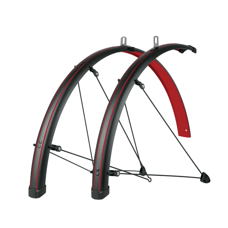 Sks Bluemels Stingray 28 45mm Mudguard Set In Black