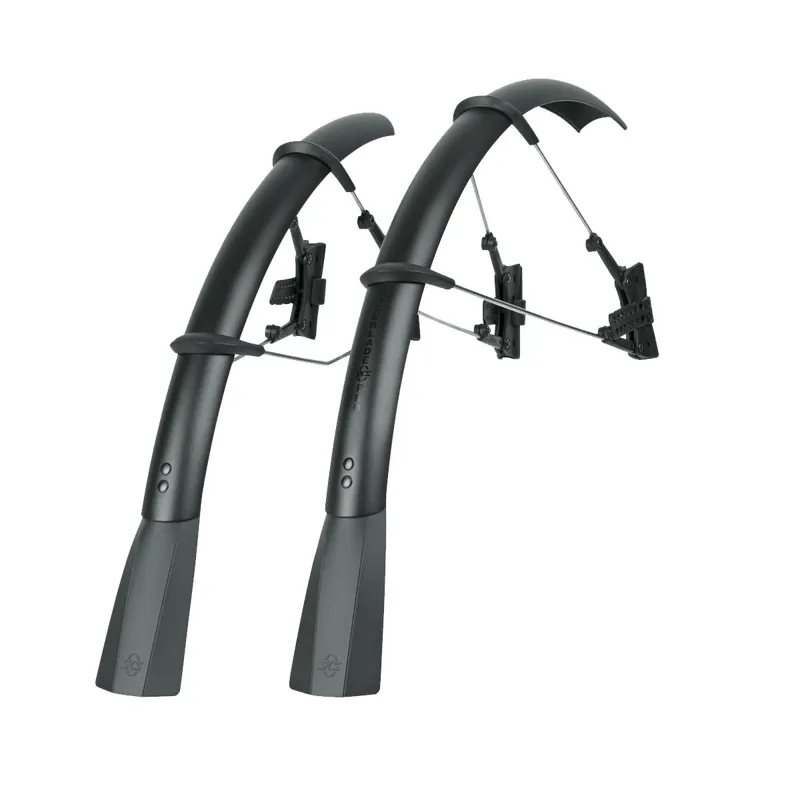 Sks Raceblade Pro Stealth Series Mudguard Set In Black