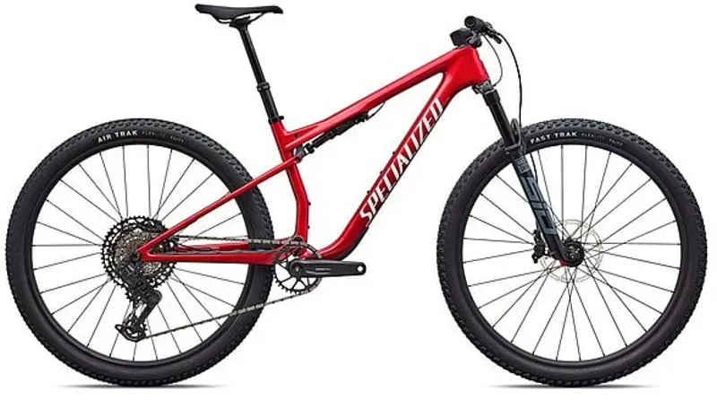 Specialized Epic 9 Comp Mountain Bike in Ruby Metallic/White Silver