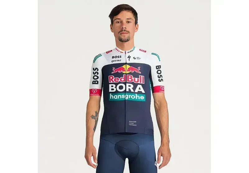 Specialized Red Bull BORA Hansgrohe Short Sleeve Race Jersey in Racing Blue/White