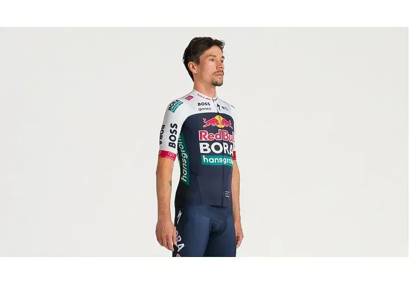 Specialized Red Bull BORA Hansgrohe Short Sleeve Race Jersey in Racing Blue/White-2
