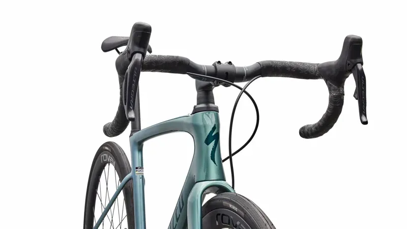 Specialized Roubaix SL8 Expert Shimano Ultegra Di2 Road Bike in Fjord Metallic-4