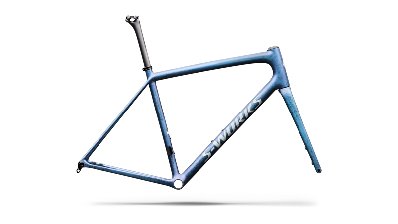 Specialized S-Works Aethos 2 Road Bike Frameset in Satin Black Ink Wash