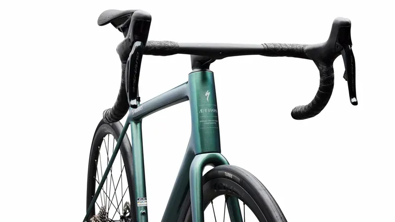 Specialized S-Works Aethos 2 Shimano Dura-Ace Di2 Road Bike in Premium Fjord Metallic-4