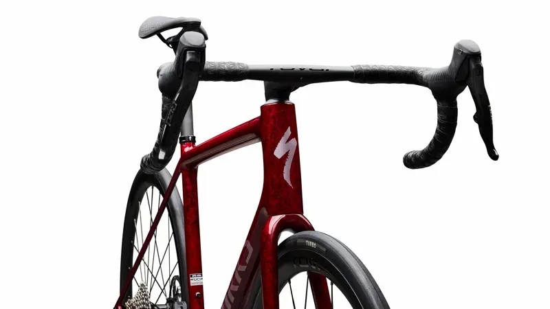 Specialized S-Works Aethos 2 SRAM RED AXS Road Bike in Red Tint-4