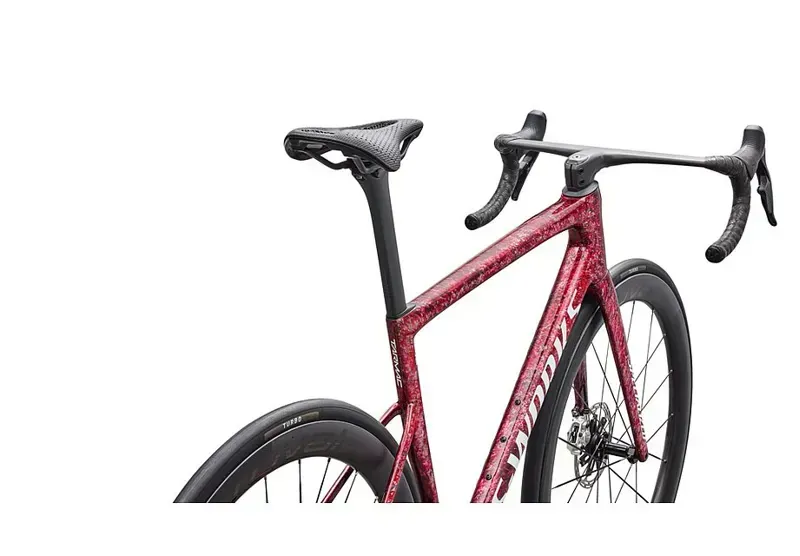 Specialized S-Works Tarmac SL8 SRAM RED AXS Road Bike in Redsky White Impasto-4