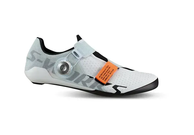 Specialized S-Works Torch Remco Cycling Shoe in White/Photon Orange