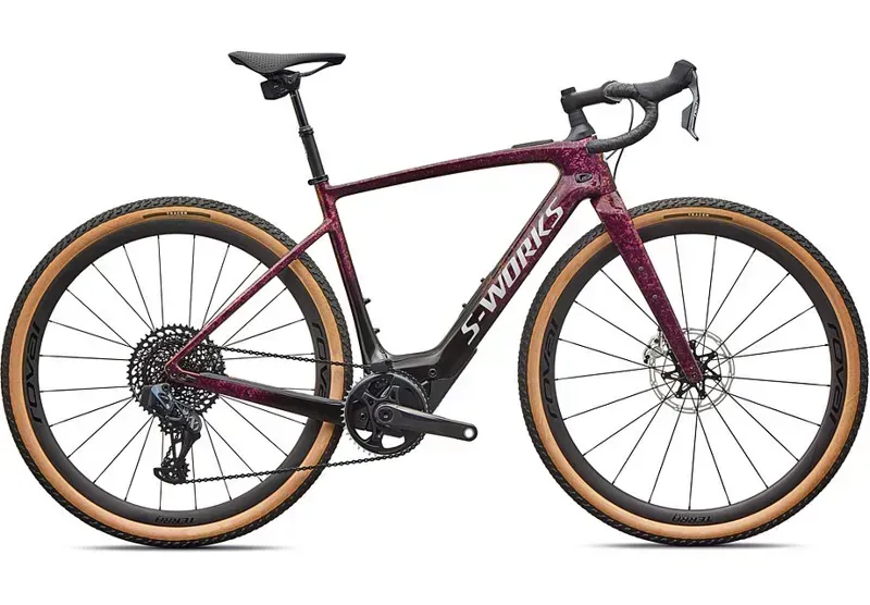 Specialized S-Works Turbo Creo 2 eRoad Bike in Bordeaux Metallic-1